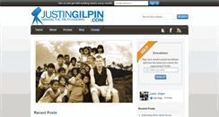 Desktop Screenshot of justingilpin.com